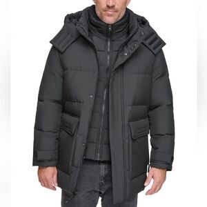 Was Andrew Marc Oswego Duvet Quilted Parka Coat Size XL